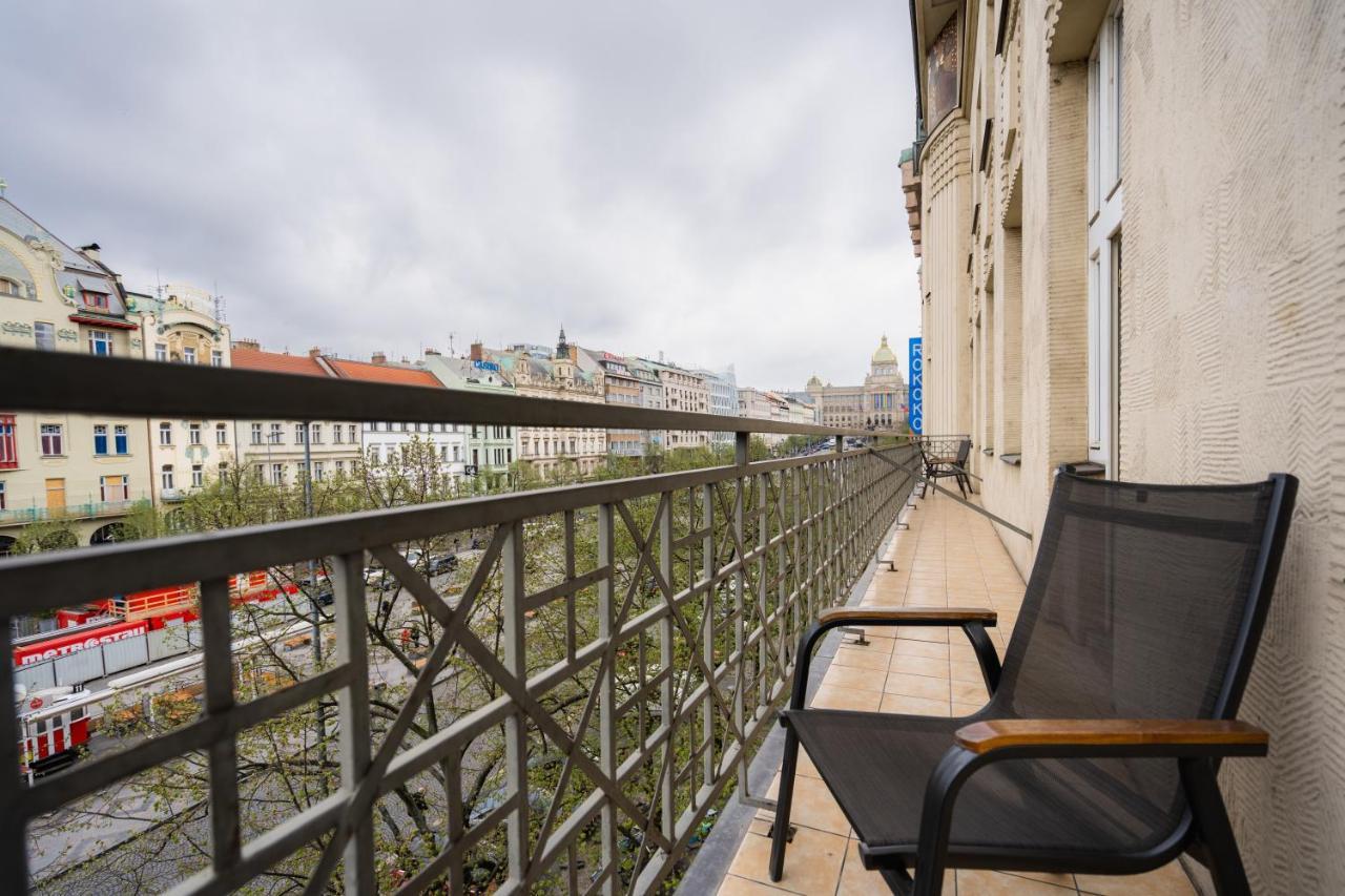 EA ApartHotel Melantrich Praga Esterno foto