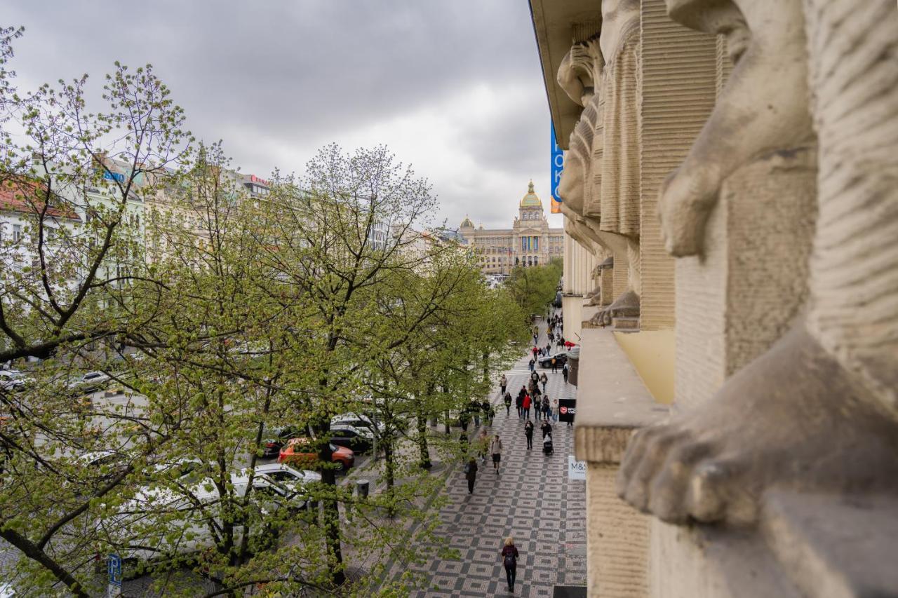 EA ApartHotel Melantrich Praga Esterno foto