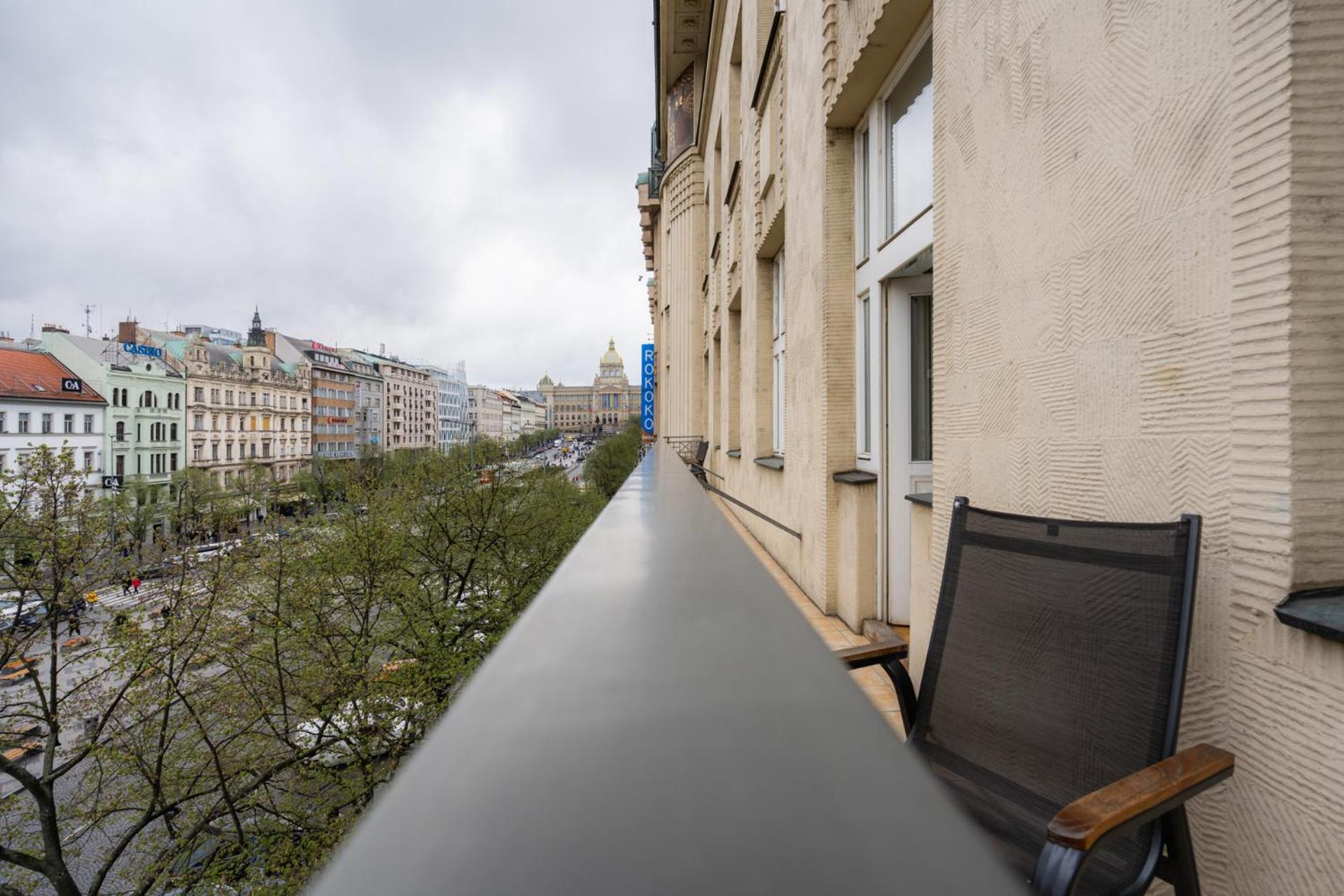 EA ApartHotel Melantrich Praga Esterno foto